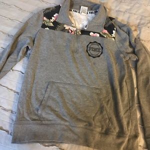 VS PINK quarter zip